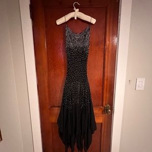 Vintage Cache Beaded Gown Size 4